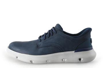 Skechers Veterschoenen in maat 41 Blauw, Zo goed als nieuw, Skechers, Veterschoenen, Verzenden