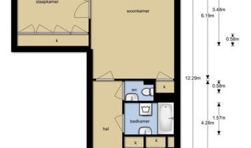 Te Huur 2 Kamer Appartement Groenhof In Amstelveen, Direct bij eigenaar, Noord-Holland, Appartement, Amstelveen