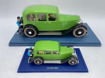 Moulinsart - Tintin - Le Lotus Bleu – Berline verte avec, Nieuw