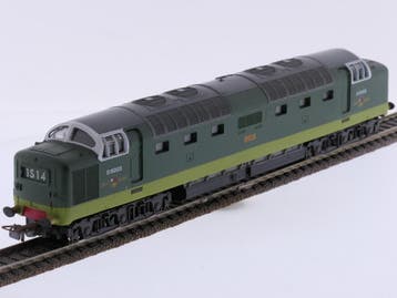 Schaal 00 Lima 205105 diesel locomotief Class 55 Deltic ..., Ophalen of Verzenden, Gebruikt, Gelijkstroom, Locomotief