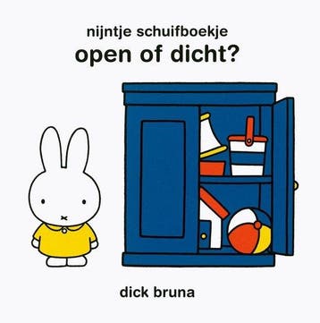 Nijntje schuifboekje Open of dicht 9789056475192, Boeken, Verzenden, Zo goed als nieuw