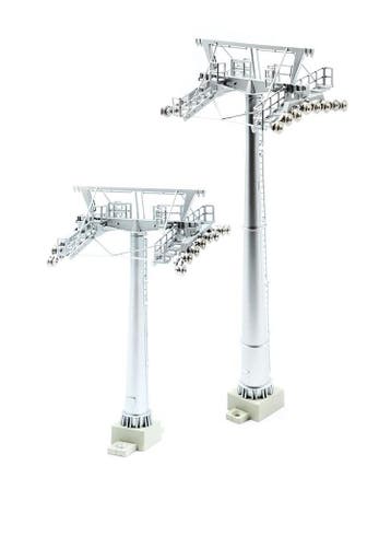 Jagerndorfer - Ski Lift Set Of Towers 12/16 Cm. H0 (Jc50400), Verzenden, Nieuw