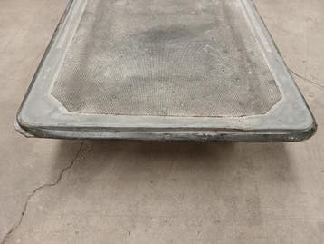 Plateauwagen, 900x600x870 mm, staal, gebruikt, 4 zwenkwielen, Ophalen of Verzenden, Overige typen, Emtrade NL