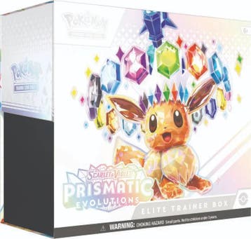 Pokémon Scarlet & Violet Prismatic Evolutions Elite Trainer, Ophalen of Verzenden, Nieuw