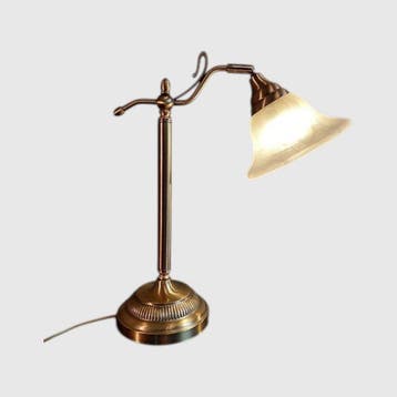 Bureaulamp - Messing - Notarislamp
