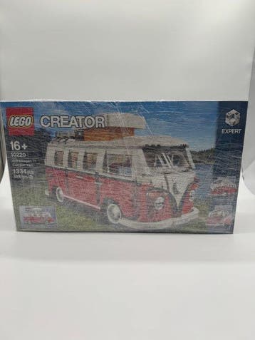 Lego Set - 10220 - Creator - Volkswagen T1 Camper Van, Nieuw