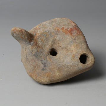 Oud-Romeins Terracotta olielamp (Zonder minimumprijs)