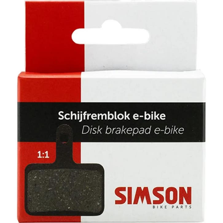 Simson E-bike schijfremblokken zwart voor passende remkla..., Fietsen en Brommers, Fietsonderdelen, Overige typen, Nieuw, Ophalen of Verzenden