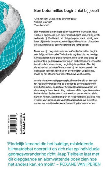 Een beter milieu begint niet bij jezelf 9789493168435, Verzenden, Gelezen, Jaap Tielbeke