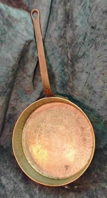 Pan - Koper - Grote pan 10,5 kg