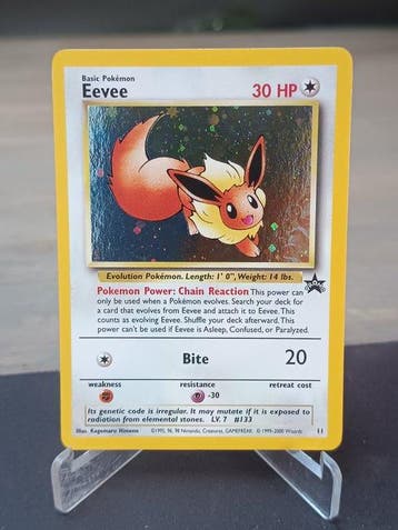Pokémon - 1 Card - Eevee Promo - WOTC, Nieuw