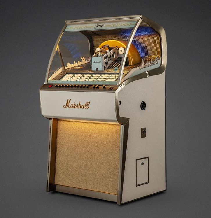 Marshall Vinyl 45 Jukebox Cream Edition, Verzamelen, Automaten | Jukeboxen, Ophalen