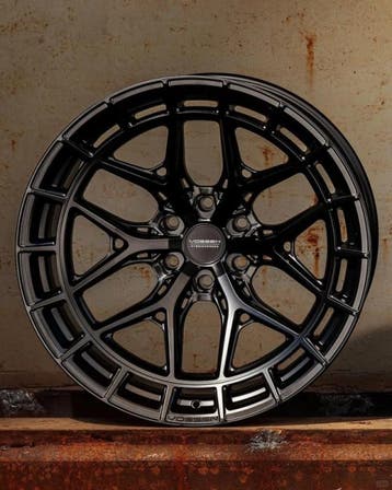 HP Performance Velgen Vossen HFX-1 Style Gloss Black, Nieuw, Personenwagen, Velg(en)
