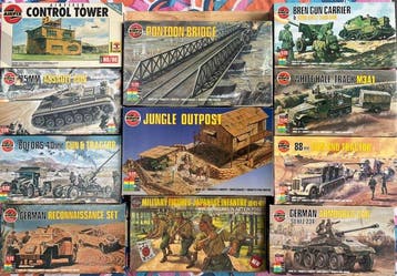 Airfix 1:32 - Modelbouwdoos (11) - Control Tower; Pontoon, Nieuw
