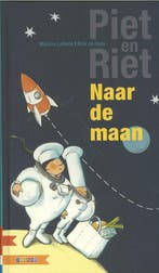 Naar de maan: Piet en Riet / Maan roos vis AVI meegroeiboek, Boeken, Verzenden, Gelezen, Martine Letterie