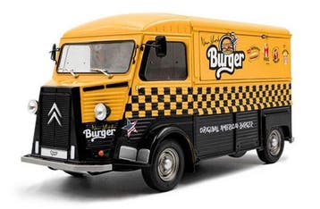 Solido 1:18 - Model bestelwagen - Citroën HY NYC Burger, Nieuw