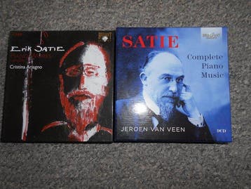 Erik Satie - 2 Boxsets: Satie: Complete Piano Music, Van, Nieuw in verpakking