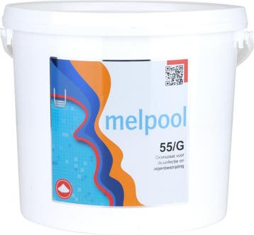 Melpool chloorshock 55G 5 kg, Tuin en Terras, Zwembad-toebehoren, Verzenden, Nieuw, Overige typen