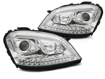 Koplampen Mercedes M-klasse W164 05-08 LED Tube, Ophalen of Verzenden, Nieuw