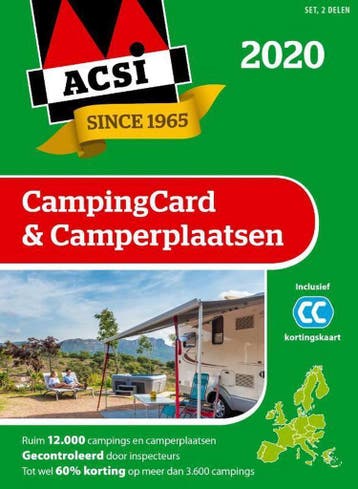 CampingCard & Camperplaatsen 2020 / ACSI Campinggids ACSI, Verzenden, Gelezen, ACSI
