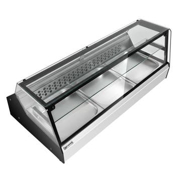 GGM Gastro | Koelvitrine - tafelmodel - voor 3x GN 1/1 - |, Verzenden, Nieuw in verpakking
