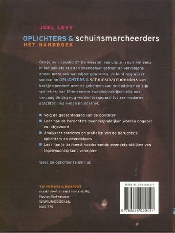 Oplichters en schuinsmarcheerders / True crime 9789026929441, Verzenden, Gelezen, Joel Levy