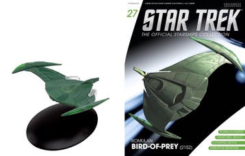 Star Trek Eaglemoss 27 Romulan Bird of Prey, Verzamelen, Nieuw