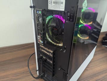 RGB GamPC: Intel i5 8400 - GTX 1660 - 16 GB DDR4  Mooie RGB, 750 GB, I5 8400, Virtual Reality, Refurbished