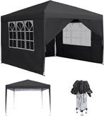 Partytent inklapbaar Paviljoen Pop Up Easy 3x3 of 2,5x2,5 m, Tuin en Terras, Partytenten, Opvouwbaar, Partytent, Minder dan 4 meter