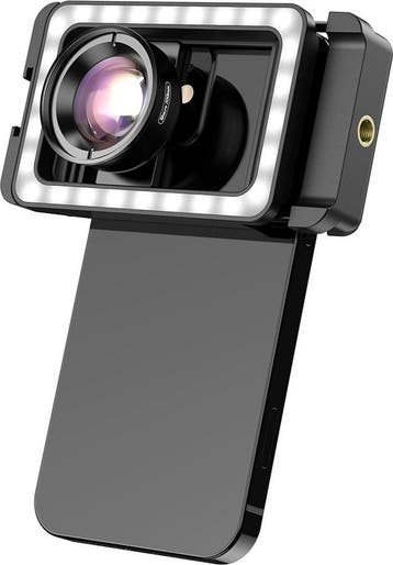 DrPhone Apex X Flash – 100MM Macro Lens Met Verlichting – 3, Verzenden, Nieuw