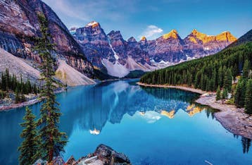 JigSaw Menglian Lake Bergmeer Legpuzzel 1000 Stukjes Puzz..., Verzenden, Nieuw
