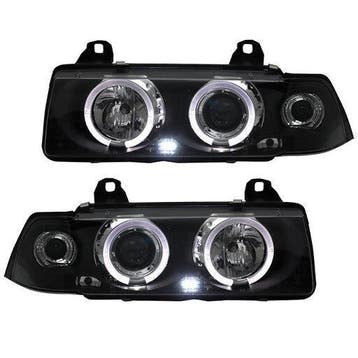 Angel Eyes Koplampen Sedan Touring BMW 3 serie E36 B0114, Auto-onderdelen, Nieuw, BMW