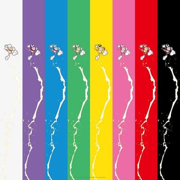 Takashi Murakami (1962) - ZuZaZaZaZaZa Rainbow