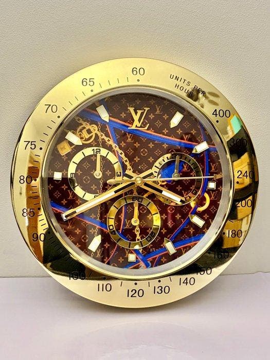 GF Exclusives - Louis Vuitton Clock Artwork By: GF, Antiek en Kunst, Kunst | Designobjecten