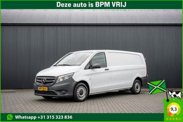 Zakelijke Lease |  Mercedes-Benz Vito 114 CDI L3H1 XL | Came, Stof, Gebruikt, Wit, Mercedes-Benz
