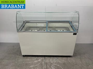 Verrijdbare Combisteel Tenerife Schepijsvitrine 10 bakken, Ophalen of Verzenden, Nieuw zonder verpakking
