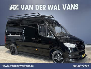 Mercedes-Benz Sprinter | 314 CDI 143pk L2H2 Euro6 Airco |, Gebruikt, Euro 6, Zwart, Mercedes-Benz