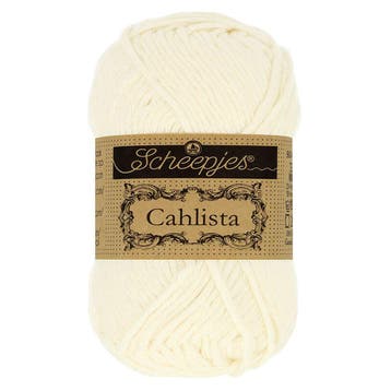 Scheepjes Cahlista - 130 old lace - Katoen Garen, Ophalen of Verzenden, Nieuw