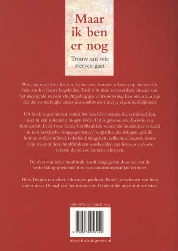 Maar ik ben er nog 9789079956159 Hans Bouma, Verzenden, Gelezen, Hans Bouma