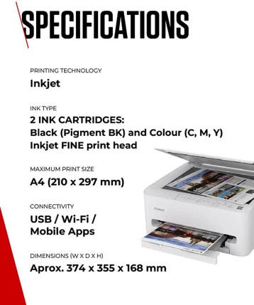 Canon PIXMA TS4150I - WLAN Multifunctionele Printer Duple..., Verzenden, Nieuw