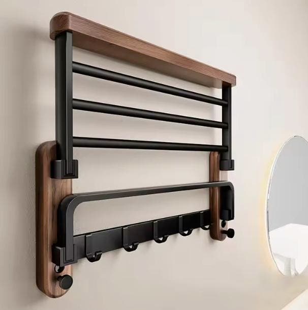 Stijlvol Handdoekrek Badkamer – Ruimtebesparend Rek, Huis en Inrichting, Keuken | Keukenelementen, Nieuw, Verzenden