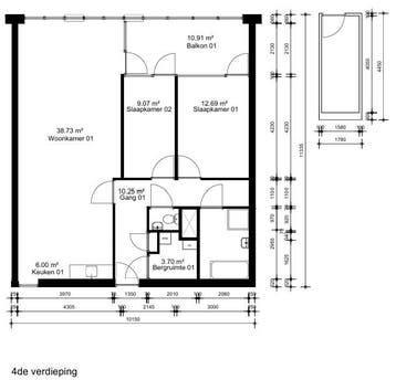 Te huur: Appartement Markt in Geleen, Huizen en Kamers, Huizen te huur, Geleen, Limburg, Appartement