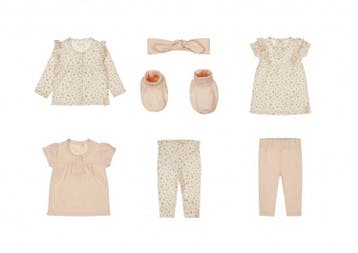 Dirkje Girls separate organic cotton 7pc - 62 (2-4 maanden), Ophalen of Verzenden, Nieuw