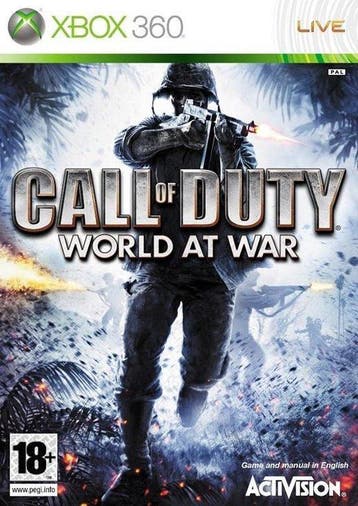 Xbox 360 Call of Duty: World at War, Verzenden, Zo goed als nieuw