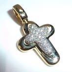 Hanger - 18 karaat Witgoud, Geel goud - 0.58ct. tw. Diamant