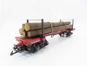 LGB G - 41660 - Modeltrein goederenwagon (1) - 4-assige, Nieuw
