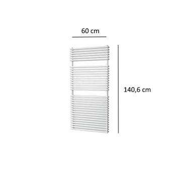 Designradiator Plieger Florian Dubbel 1153 Watt Vier, Ophalen of Verzenden, Nieuw