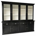 Buffetkast zwart Landgraaf 230cm, Ophalen of Verzenden, Nieuw