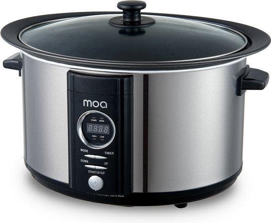 Moa 6.5L slowcooker, Witgoed en Apparatuur, Keukenmixers, Verzenden