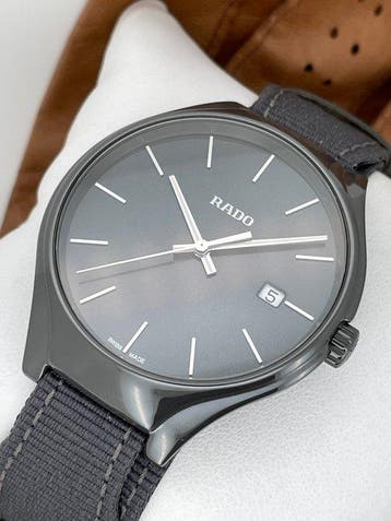 Rado - True Thinline Coulous Black - R27232106 - Heren -, Nieuw